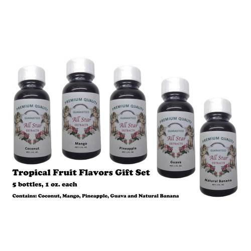 Tropical Fruit Flavors Gift Set